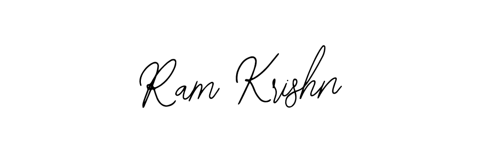 Similarly Bearetta-2O07w is the best handwritten signature design. Signature creator online .You can use it as an online autograph creator for name Ram Krishn. Ram Krishn signature style 12 images and pictures png