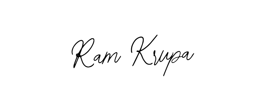 Ram Krupa stylish signature style. Best Handwritten Sign (Bearetta-2O07w) for my name. Handwritten Signature Collection Ideas for my name Ram Krupa. Ram Krupa signature style 12 images and pictures png