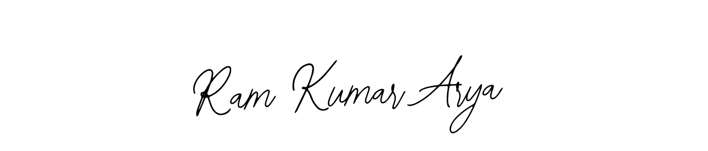 Design your own signature with our free online signature maker. With this signature software, you can create a handwritten (Bearetta-2O07w) signature for name Ram Kumar Arya. Ram Kumar Arya signature style 12 images and pictures png