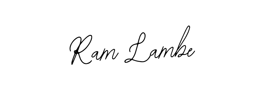 Ram Lambe stylish signature style. Best Handwritten Sign (Bearetta-2O07w) for my name. Handwritten Signature Collection Ideas for my name Ram Lambe. Ram Lambe signature style 12 images and pictures png