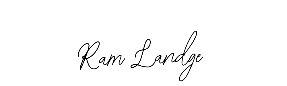 Make a beautiful signature design for name Ram Landge. Use this online signature maker to create a handwritten signature for free. Ram Landge signature style 12 images and pictures png