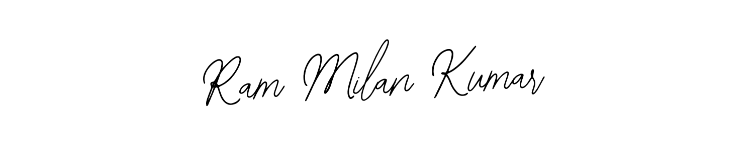 Make a beautiful signature design for name Ram Milan Kumar. With this signature (Bearetta-2O07w) style, you can create a handwritten signature for free. Ram Milan Kumar signature style 12 images and pictures png