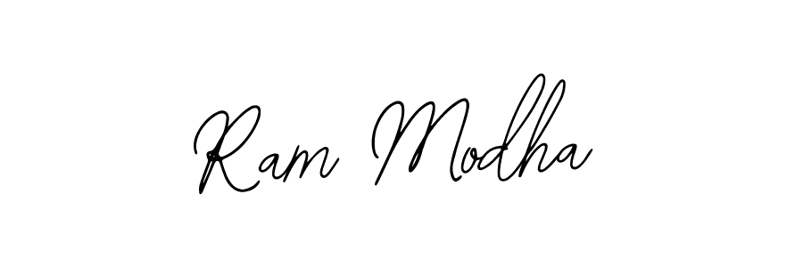 Design your own signature with our free online signature maker. With this signature software, you can create a handwritten (Bearetta-2O07w) signature for name Ram Modha. Ram Modha signature style 12 images and pictures png