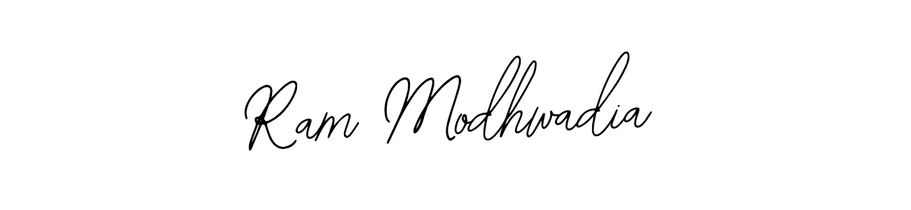 Make a beautiful signature design for name Ram Modhwadia. With this signature (Bearetta-2O07w) style, you can create a handwritten signature for free. Ram Modhwadia signature style 12 images and pictures png