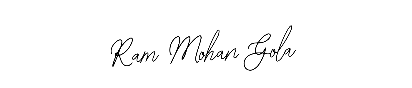 Make a beautiful signature design for name Ram Mohan Gola. With this signature (Bearetta-2O07w) style, you can create a handwritten signature for free. Ram Mohan Gola signature style 12 images and pictures png