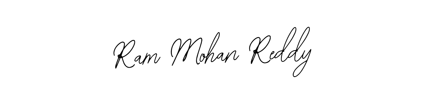 Design your own signature with our free online signature maker. With this signature software, you can create a handwritten (Bearetta-2O07w) signature for name Ram Mohan Reddy. Ram Mohan Reddy signature style 12 images and pictures png