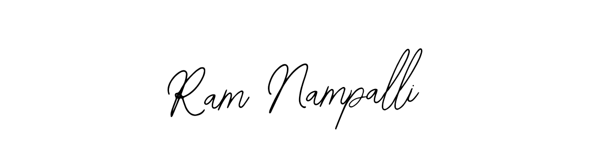Design your own signature with our free online signature maker. With this signature software, you can create a handwritten (Bearetta-2O07w) signature for name Ram Nampalli. Ram Nampalli signature style 12 images and pictures png