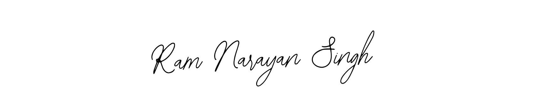 Also You can easily find your signature by using the search form. We will create Ram Narayan Singh name handwritten signature images for you free of cost using Bearetta-2O07w sign style. Ram Narayan Singh signature style 12 images and pictures png