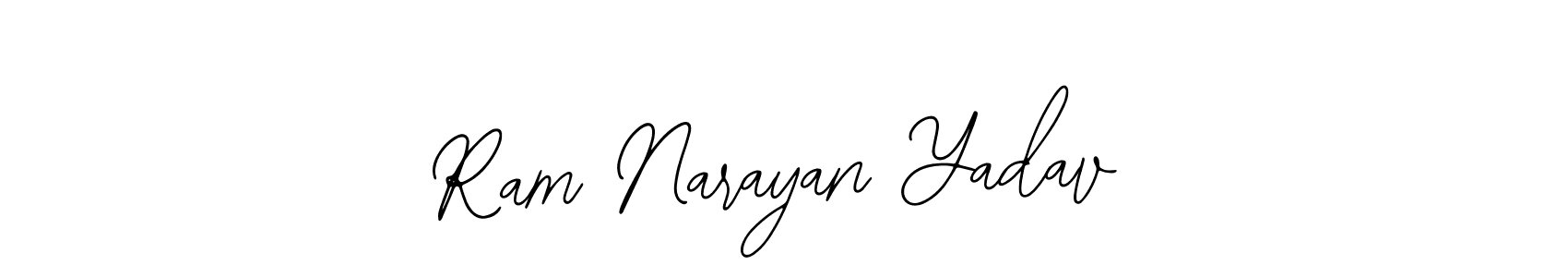 Also You can easily find your signature by using the search form. We will create Ram Narayan Yadav name handwritten signature images for you free of cost using Bearetta-2O07w sign style. Ram Narayan Yadav signature style 12 images and pictures png