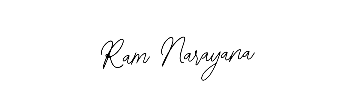 Similarly Bearetta-2O07w is the best handwritten signature design. Signature creator online .You can use it as an online autograph creator for name Ram Narayana. Ram Narayana signature style 12 images and pictures png