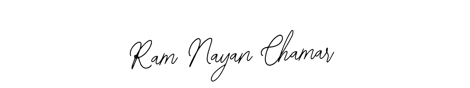 Create a beautiful signature design for name Ram Nayan Chamar. With this signature (Bearetta-2O07w) fonts, you can make a handwritten signature for free. Ram Nayan Chamar signature style 12 images and pictures png