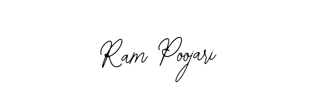 The best way (Bearetta-2O07w) to make a short signature is to pick only two or three words in your name. The name Ram Poojari include a total of six letters. For converting this name. Ram Poojari signature style 12 images and pictures png