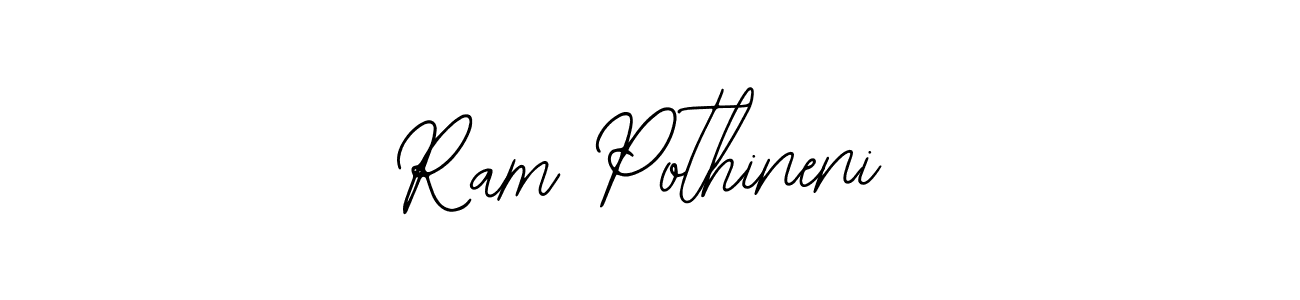 Design your own signature with our free online signature maker. With this signature software, you can create a handwritten (Bearetta-2O07w) signature for name Ram Pothineni. Ram Pothineni signature style 12 images and pictures png