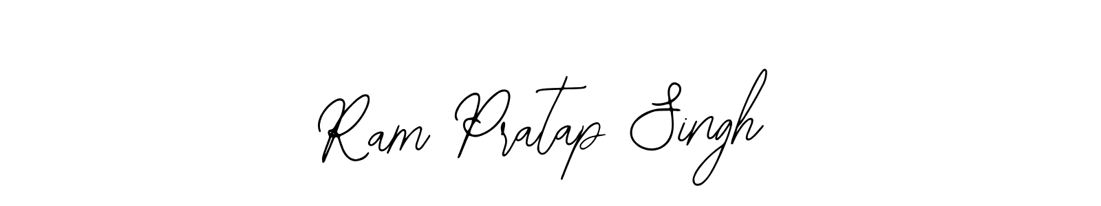 Similarly Bearetta-2O07w is the best handwritten signature design. Signature creator online .You can use it as an online autograph creator for name Ram Pratap Singh. Ram Pratap Singh signature style 12 images and pictures png