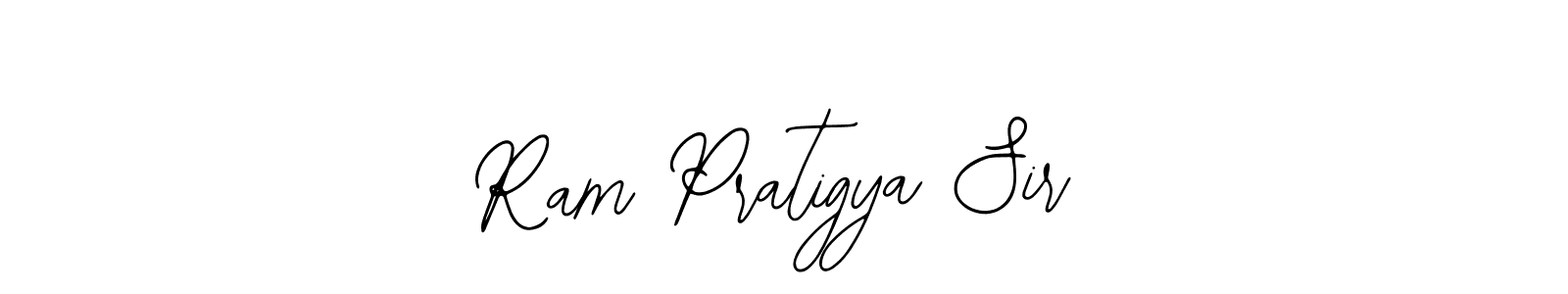 The best way (Bearetta-2O07w) to make a short signature is to pick only two or three words in your name. The name Ram Pratigya Sir include a total of six letters. For converting this name. Ram Pratigya Sir signature style 12 images and pictures png