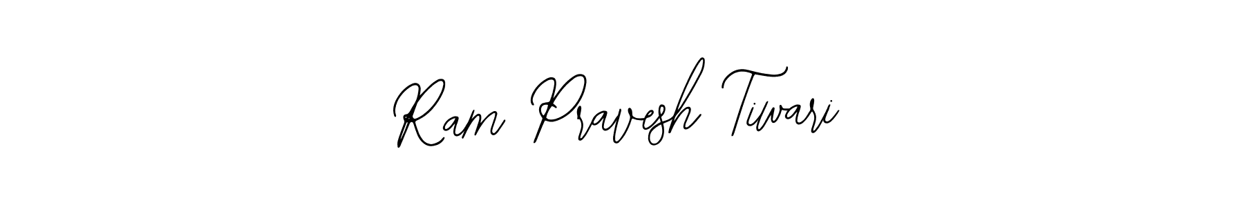 Use a signature maker to create a handwritten signature online. With this signature software, you can design (Bearetta-2O07w) your own signature for name Ram Pravesh Tiwari. Ram Pravesh Tiwari signature style 12 images and pictures png