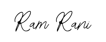 Give your name Ram Rani an exquisite flair with the Bearetta-2O07w script font. Ideal for contracts, resumes, and formal letterheads. Ram Rani signature style 12 images and pictures png