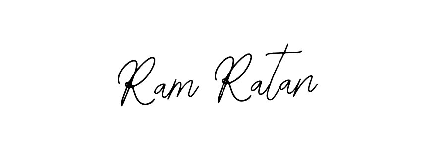 Design your own signature with our free online signature maker. With this signature software, you can create a handwritten (Bearetta-2O07w) signature for name Ram Ratan. Ram Ratan signature style 12 images and pictures png