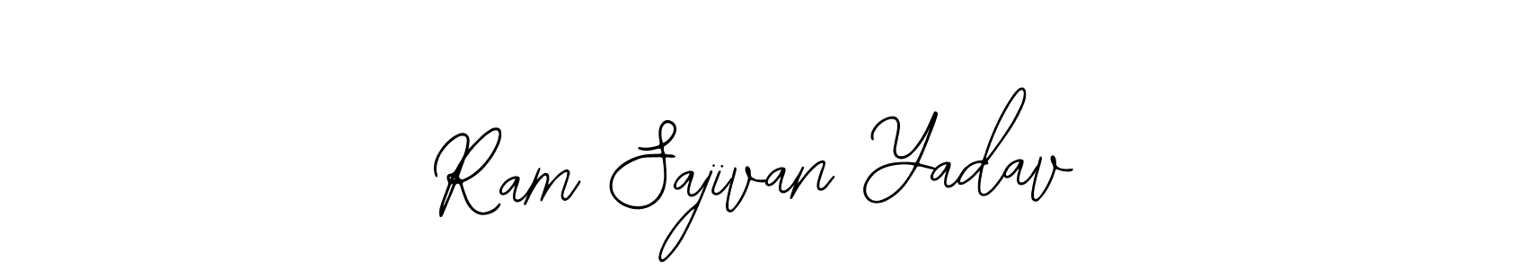 Create a beautiful signature design for name Ram Sajivan Yadav. With this signature (Bearetta-2O07w) fonts, you can make a handwritten signature for free. Ram Sajivan Yadav signature style 12 images and pictures png