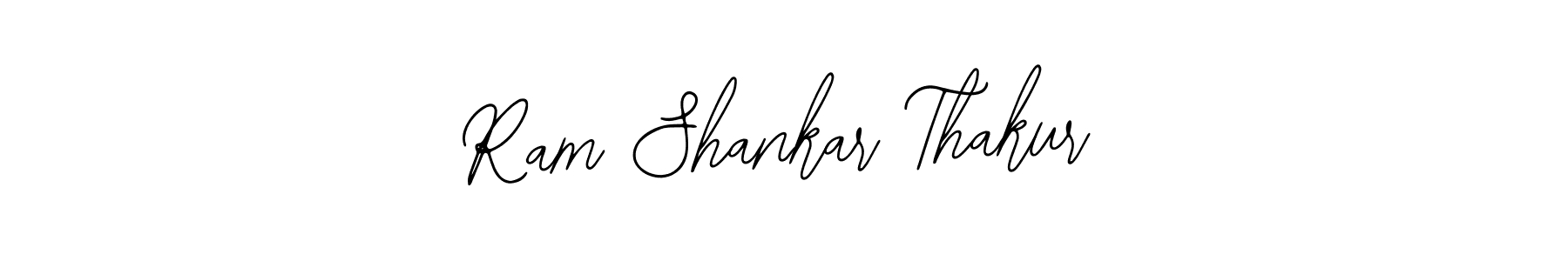 Design your own signature with our free online signature maker. With this signature software, you can create a handwritten (Bearetta-2O07w) signature for name Ram Shankar Thakur. Ram Shankar Thakur signature style 12 images and pictures png