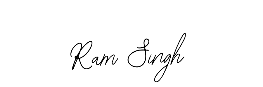 Use a signature maker to create a handwritten signature online. With this signature software, you can design (Bearetta-2O07w) your own signature for name Ram Singh. Ram Singh signature style 12 images and pictures png