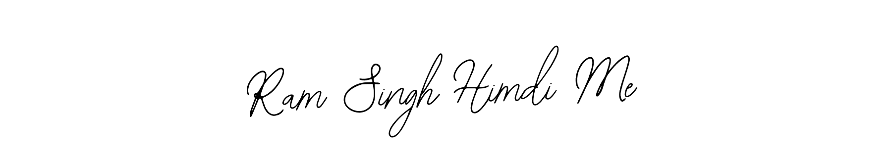 You can use this online signature creator to create a handwritten signature for the name Ram Singh Himdi Me. This is the best online autograph maker. Ram Singh Himdi Me signature style 12 images and pictures png