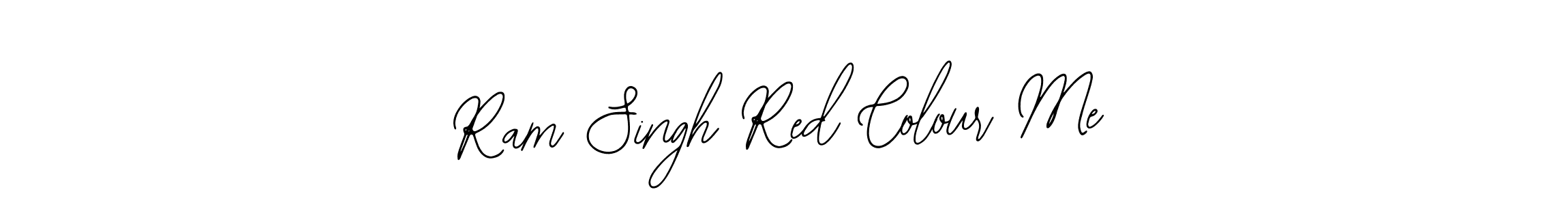 The best way (Bearetta-2O07w) to make a short signature is to pick only two or three words in your name. The name Ram Singh Red Colour Me include a total of six letters. For converting this name. Ram Singh Red Colour Me signature style 12 images and pictures png