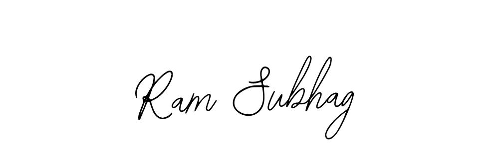 Also we have Ram Subhag name is the best signature style. Create professional handwritten signature collection using Bearetta-2O07w autograph style. Ram Subhag signature style 12 images and pictures png