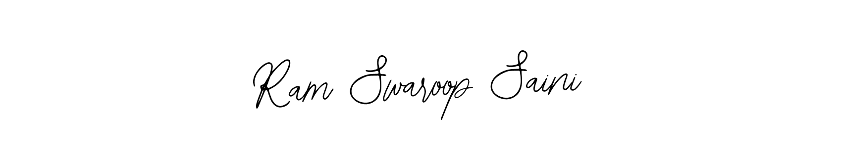 Make a beautiful signature design for name Ram Swaroop Saini. Use this online signature maker to create a handwritten signature for free. Ram Swaroop Saini signature style 12 images and pictures png