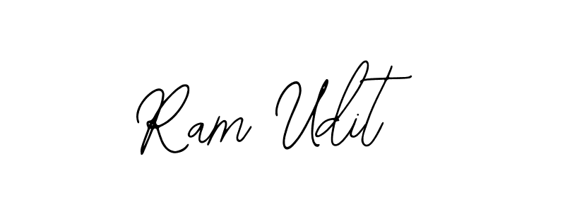 Create a beautiful signature design for name Ram Udit. With this signature (Bearetta-2O07w) fonts, you can make a handwritten signature for free. Ram Udit signature style 12 images and pictures png