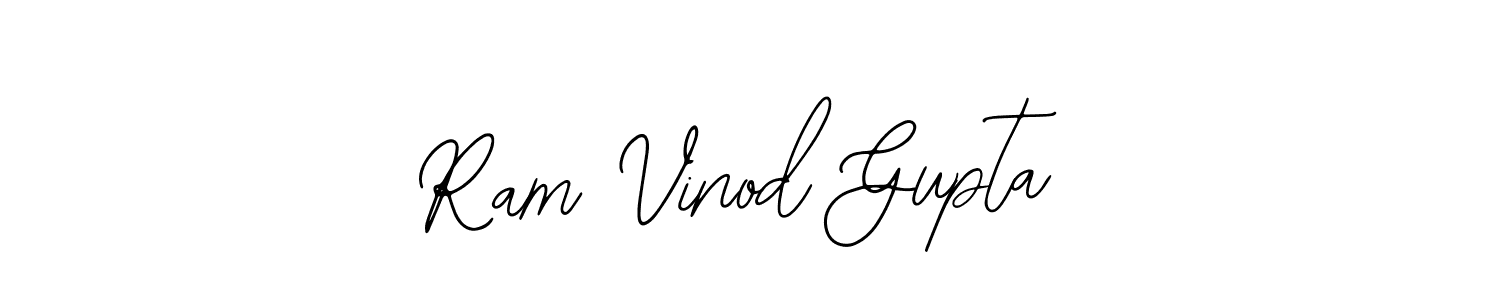 Also You can easily find your signature by using the search form. We will create Ram Vinod Gupta name handwritten signature images for you free of cost using Bearetta-2O07w sign style. Ram Vinod Gupta signature style 12 images and pictures png