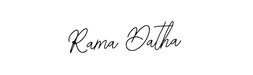 How to make Rama Datha signature? Bearetta-2O07w is a professional autograph style. Create handwritten signature for Rama Datha name. Rama Datha signature style 12 images and pictures png