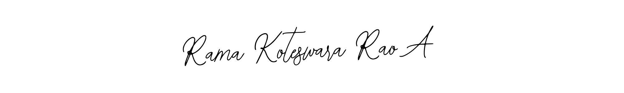 Once you've used our free online signature maker to create your best signature Bearetta-2O07w style, it's time to enjoy all of the benefits that Rama Koteswara Rao A name signing documents. Rama Koteswara Rao A signature style 12 images and pictures png