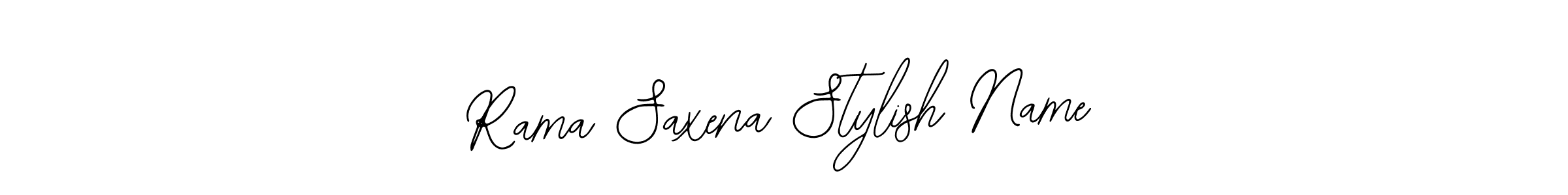 Make a short Rama Saxena Stylish Name signature style. Manage your documents anywhere anytime using Bearetta-2O07w. Create and add eSignatures, submit forms, share and send files easily. Rama Saxena Stylish Name signature style 12 images and pictures png