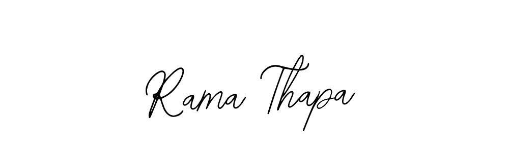 Bearetta-2O07w is a professional signature style that is perfect for those who want to add a touch of class to their signature. It is also a great choice for those who want to make their signature more unique. Get Rama Thapa name to fancy signature for free. Rama Thapa signature style 12 images and pictures png