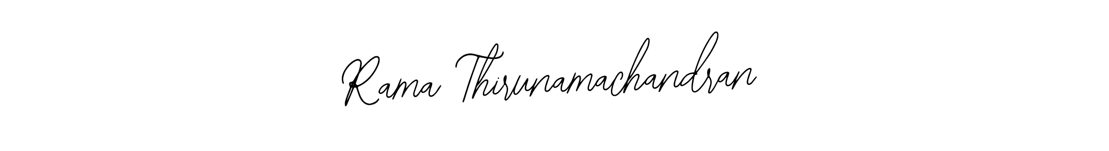Use a signature maker to create a handwritten signature online. With this signature software, you can design (Bearetta-2O07w) your own signature for name Rama Thirunamachandran. Rama Thirunamachandran signature style 12 images and pictures png