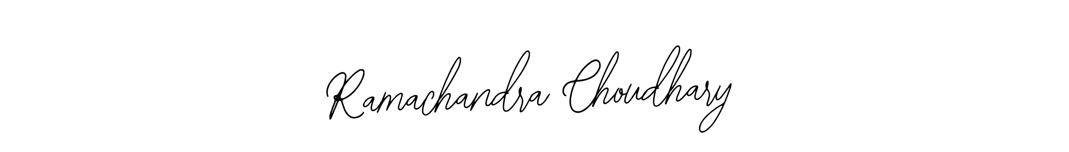 Also we have Ramachandra Choudhary name is the best signature style. Create professional handwritten signature collection using Bearetta-2O07w autograph style. Ramachandra Choudhary signature style 12 images and pictures png