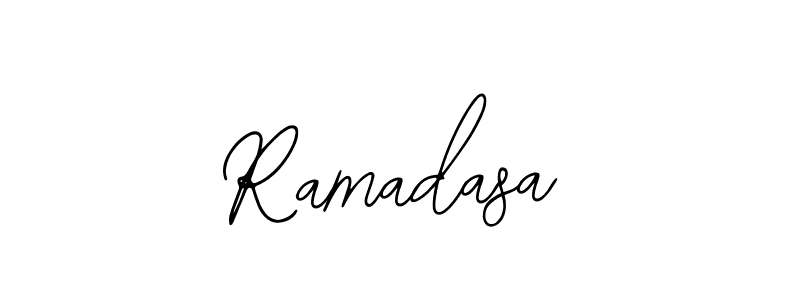 Similarly Bearetta-2O07w is the best handwritten signature design. Signature creator online .You can use it as an online autograph creator for name Ramadasa. Ramadasa signature style 12 images and pictures png