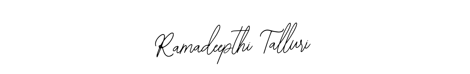 Once you've used our free online signature maker to create your best signature Bearetta-2O07w style, it's time to enjoy all of the benefits that Ramadeepthi Talluri name signing documents. Ramadeepthi Talluri signature style 12 images and pictures png