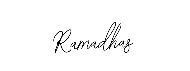 Also we have Ramadhas name is the best signature style. Create professional handwritten signature collection using Bearetta-2O07w autograph style. Ramadhas signature style 12 images and pictures png