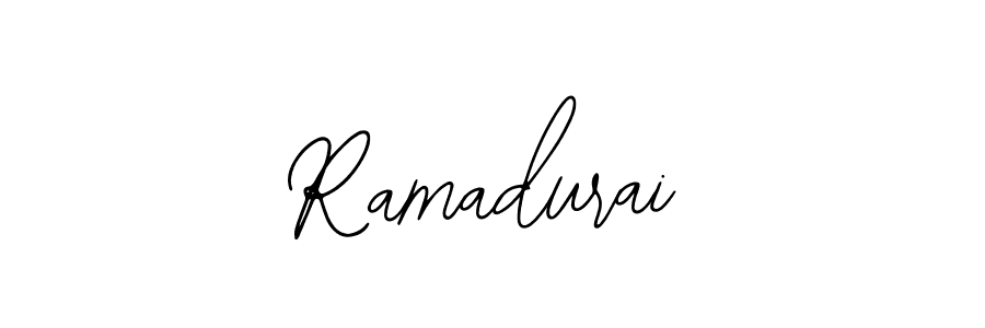 if you are searching for the best signature style for your name Ramadurai. so please give up your signature search. here we have designed multiple signature styles  using Bearetta-2O07w. Ramadurai signature style 12 images and pictures png