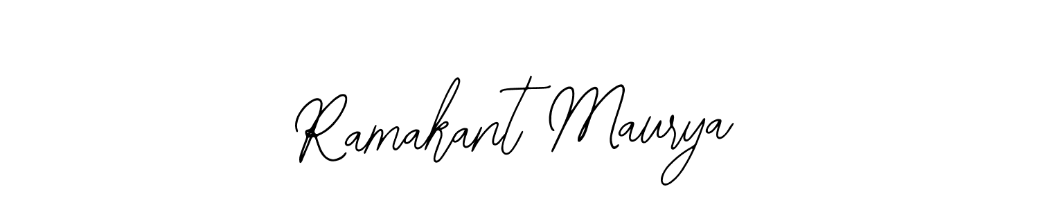 How to make Ramakant Maurya signature? Bearetta-2O07w is a professional autograph style. Create handwritten signature for Ramakant Maurya name. Ramakant Maurya signature style 12 images and pictures png