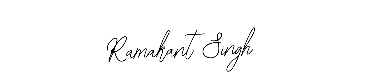 Use a signature maker to create a handwritten signature online. With this signature software, you can design (Bearetta-2O07w) your own signature for name Ramakant Singh. Ramakant Singh signature style 12 images and pictures png