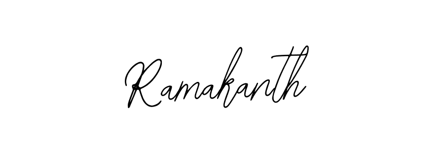 How to make Ramakanth name signature. Use Bearetta-2O07w style for creating short signs online. This is the latest handwritten sign. Ramakanth signature style 12 images and pictures png