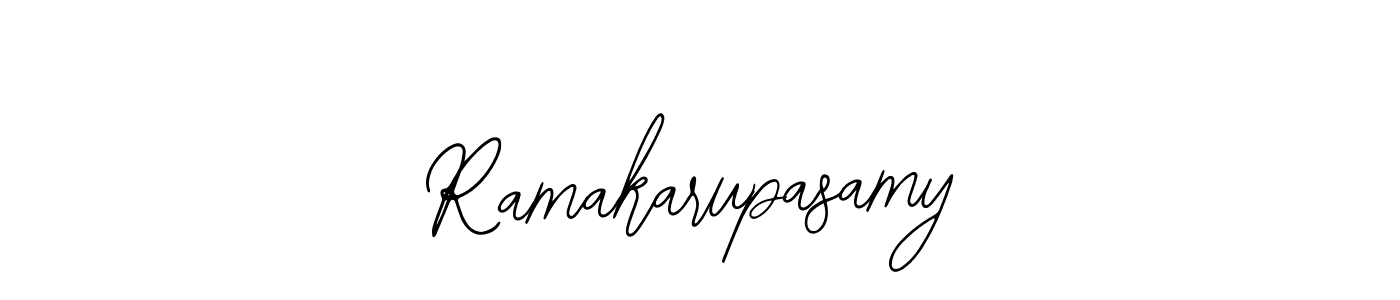 How to make Ramakarupasamy signature? Bearetta-2O07w is a professional autograph style. Create handwritten signature for Ramakarupasamy name. Ramakarupasamy signature style 12 images and pictures png