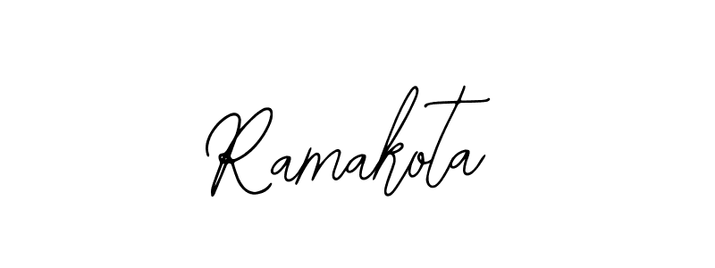 Also You can easily find your signature by using the search form. We will create Ramakota name handwritten signature images for you free of cost using Bearetta-2O07w sign style. Ramakota signature style 12 images and pictures png