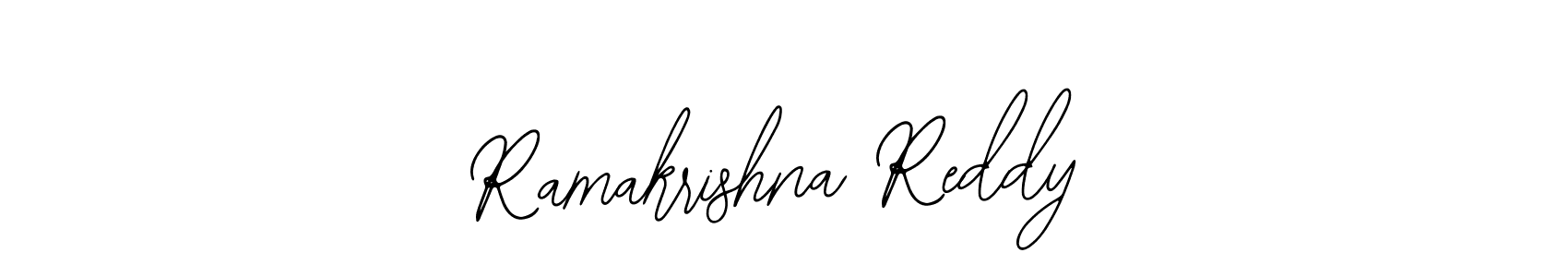 You should practise on your own different ways (Bearetta-2O07w) to write your name (Ramakrishna Reddy) in signature. don't let someone else do it for you. Ramakrishna Reddy signature style 12 images and pictures png