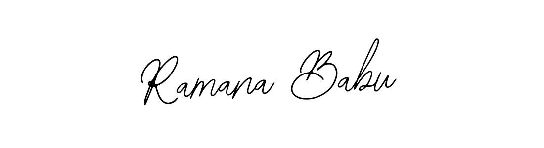 Make a beautiful signature design for name Ramana Babu. With this signature (Bearetta-2O07w) style, you can create a handwritten signature for free. Ramana Babu signature style 12 images and pictures png