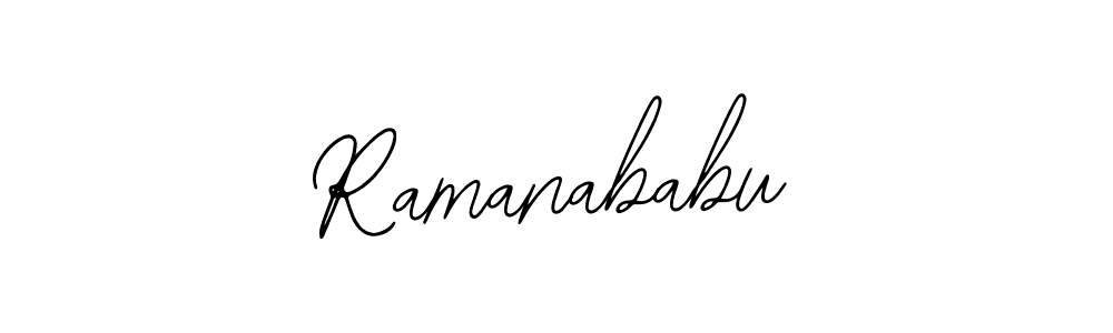 Bearetta-2O07w is a professional signature style that is perfect for those who want to add a touch of class to their signature. It is also a great choice for those who want to make their signature more unique. Get Ramanababu name to fancy signature for free. Ramanababu signature style 12 images and pictures png