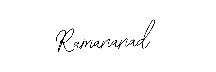 You should practise on your own different ways (Bearetta-2O07w) to write your name (Ramananad) in signature. don't let someone else do it for you. Ramananad signature style 12 images and pictures png